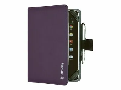 Techair TAXUT011 Universal Folio Case With Stand For 7-inch Tablet Purple Colour • £3.99