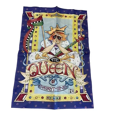 Mary Engelbreit The Queen Outdoor Flag 28x40 • $22