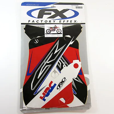 $60.95 • Buy Factory Effex EVO 13 Graphics Kit Radiator Shrouds Honda CR 125 CR125 98 99 NEW