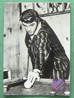 Elvis Presley Personal Life 1992 The Elvis Collection #328 Card Playing Pool • $0.99