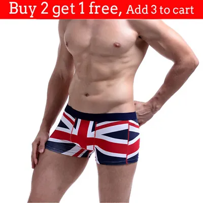 £8.99 • Buy King Charles Coronation Men Union Jack British Flag Underwear Boxers Shorts CZ