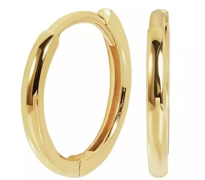 9ct Gold Filled Huggie Hoop Earrings Small Hoops 1Pair • £7.45