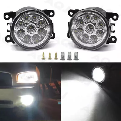 6000K LED Bumper Driving Lamp Fog Light For Mitsubishi L200 Outlander PAJERO L&R • $39.99