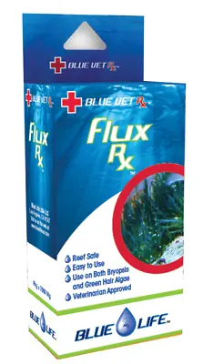 Blue Life USA Flux Rx XL Bryopsis Green Hair Algae Marine Reef Tank Safe • £29.99