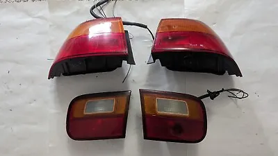 92-95 Honda Civic Coupe Taillights Oem Stanley Left Right Passenger Driver Side • $64.99