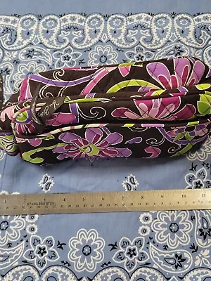 Vera Bradley Makeup Bag Small Pink Flower Paisley Overnight Bag • $10