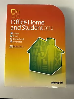 Microsoft Office Home And Student 2010 Software For Windows Used With Key • $29.95