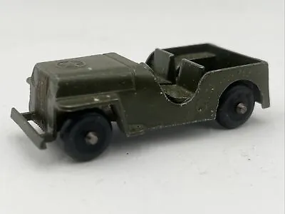 Vintage Tootsie Toy Green Army Jeep / Truck Made Chicago USA • $2.99