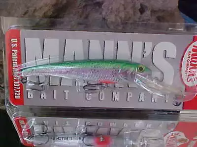 Mann's Textured Stretch 6+ BIGFISH Cast/Trolling Lure T6-88 In RAINBOW TROUT • $13.99