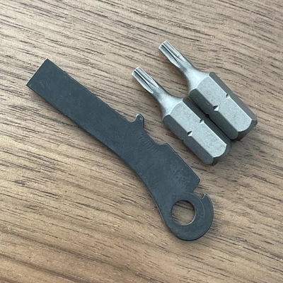 $35.99 • Buy Leatherman Parts Mod Replacement Charge TTi, Wave Plus: Black Flat Screwdriver
