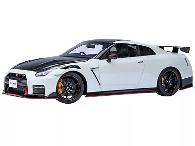 2022 Nissan Gt-r (r35) Nismo Rhd Brilliant White Pearl 1/18 Car By Autoart 77501 • $199.99