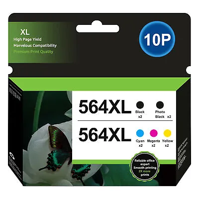 For HP 564XL 564 XL Ink Cartridge For Photosmart 6510 6512 6515 6520 6525 LOT • $6.95