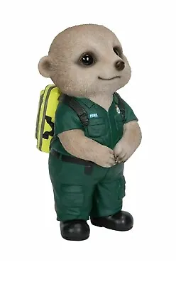 Baby Meerkat Paramedic With Backpack Home Or Garden Decoration • £30