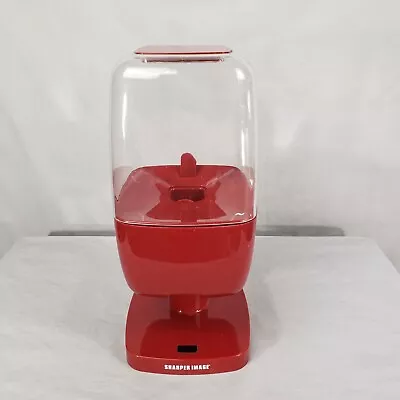 SHARPER IMAGE MOTION ACTIVATED CANDY DISPENSER M&M’s PEANUTS Home Office RED • $15.99
