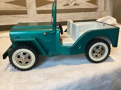 1960's Tonka Turquoise Jeep • $45