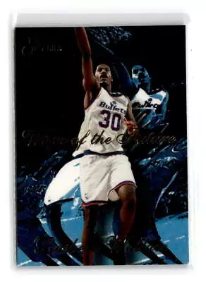 1995-96 Flair - #10 - Rasheed Wallace Wave Of The Future - Washington Bullets • $2.50