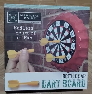 Meridian Point Bottle Cap Dart Board Brand New  • $10.79