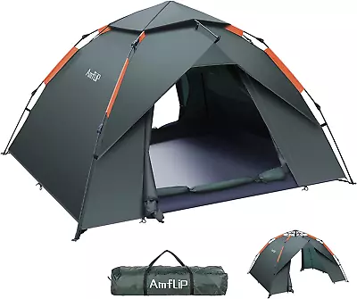 Camping Tent Automatic 2-3 Man Person Instant Tent Pop Up Ultralight Dome Tent  • $119.89