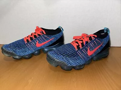 Size 11 - Nike Air VaporMax Flyknit 3 Blue Fury 2019 • $71.99