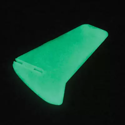 NEW E-Flite Blade MCX Vertical Fin Glow In The Dark Without Decals EFLH2228GL • $6.25