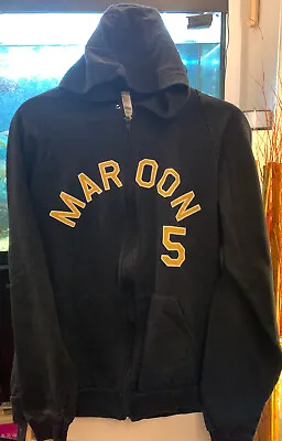 American Apparel Maroon 5 Band Music Hoodie Hooded Sweat Shirt Size Medium • $19.95