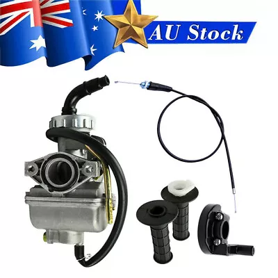 Carburetor W/ Throttle Grip & Cable For Honda CRF80F XL80S XR75 XL70 Assembly • $39.99