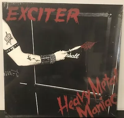 Exciter – Heavy Metal Maniac LP 2008 Megaforce Records [SEALED] • $27.95