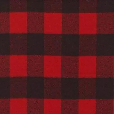 Mammoth Flannel By Robert Kaufman - Red Plaid  #148763 • $12.95