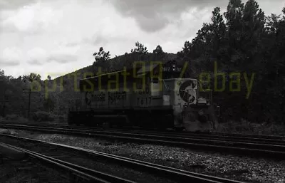 BO Baltimore & Ohio EMD SD40-2 Locomotive #7617 - Vintage Railroad Negative • $19.45