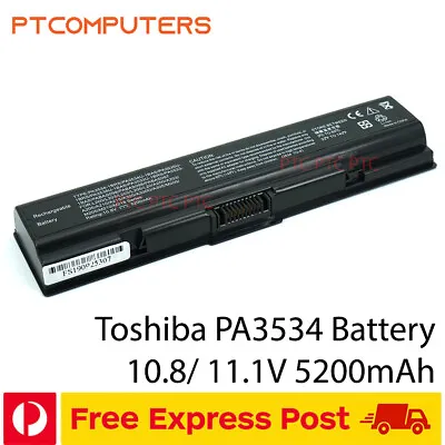 BATTERY PA3534U-1BRS PA3534U-1BAS For Toshiba Satellite L300 L500 L505 L550 L555 • $46.85