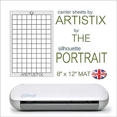 Artistix Carrier Sheet Cutting Mat Silhouette SD & Craft Robo Pro Cut Mat 9 New! • £8.99