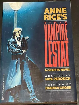 Anne Rice's Vampire Lestat Graphic Novel Ballantine Books 11/1991 First Printing • $24