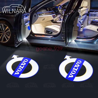 For VOLVO R Design S V XC 40 60 80 90 Car Door Puddle Lights Courtesy Logo • $29.90