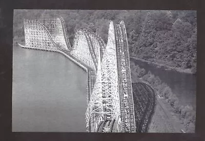 Real Photo Moosic Pennsylvania Million Dollar Roller Coaster Postcard Copy • $11.99