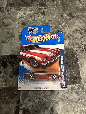 (b18) Hot Wheels 2011 Street Beasts Ford Mustang Fast Back 89/244 • $8