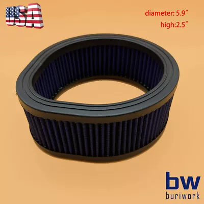 12-579 Air Filter For S&S Super E&G Carburetor Teardrop Air Cleaner Washable • $12.47