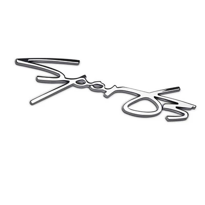 $15.44 • Buy 1pc Metal Silver 3D SPORT Logo Emblem Car Fender Rear Side Badge Trim Universal