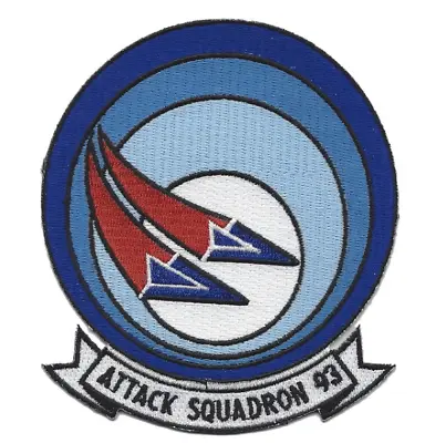 $29.99 • Buy 4.5  Navy Va-93 Attack Squadron Embroidered Patch 
