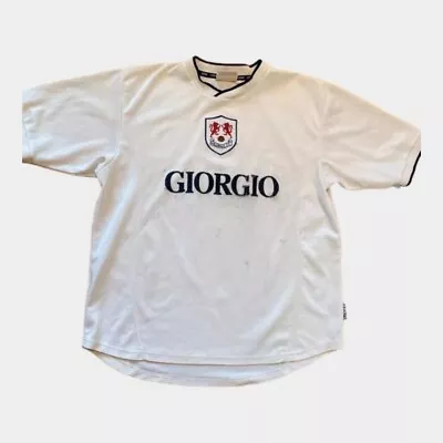 Millwall Home Football Shirt 1999 - 2001 Strike Force White Adults L Large • £106.80