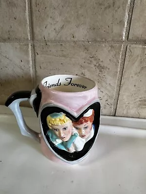 I Love Lucy Friends Forever Mug Pink • $15