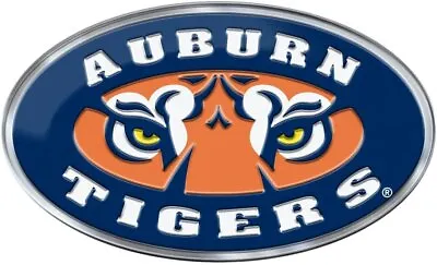 Auburn Tigers CE4 Alternative Logo Color Auto Emblem Chrome Decal University Of • $10.79