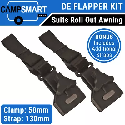 Caravan Awning Deflapper Anti Flap Kit Pair Of DeFlappers De Flappers De Flapper • $29.95