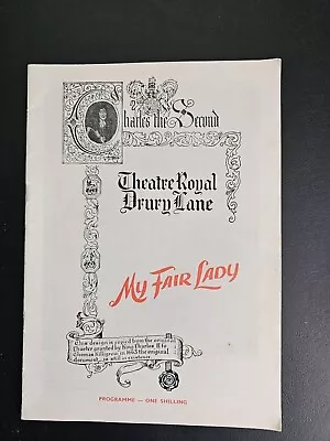 1958 Theatre Progr. My Fair Lady + The Great Waltz 1969Theatre Royal Drury Lane • £4.99