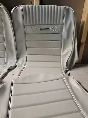 1965 - 1966 Mustang Front Bucket Seat Deluxe Pony Upholstery  • $499.99