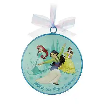 Disney Parks Nothing Can Stop A Princess Ornament ARIEL Belle Mulan NEW W TAG! • $24.75