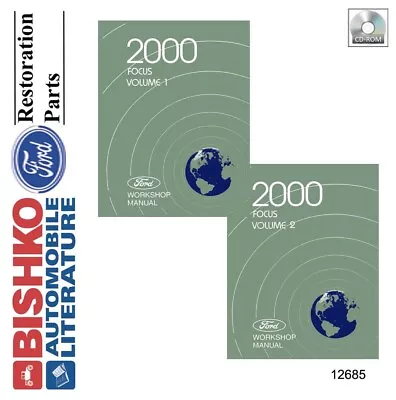 $34.19 • Buy 2000 Ford Focus Shop Service Repair Manual CD