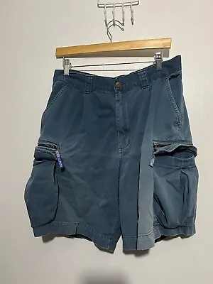 Vintage 90s￼ OP OCEAN PACIFIC DOGTOWN SURFER SKATE SHORTS USA Size 34 • $42.62