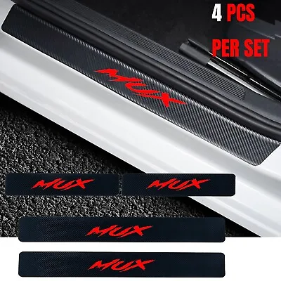 For Isuzu Mux Car Door Plate Sill Scuff Anti Scratch Decal Sticker Protector • $22.75