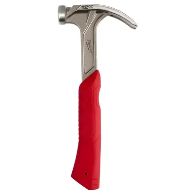 Milwaukee 12 Oz. Smooth Face Hybrid Claw Hammer Durable Grip New • $29.97