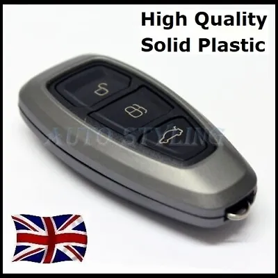 £11.16 • Buy Carbon Grey Key Cover Case For Ford Smart Key Remote Protector Shell Casing 39